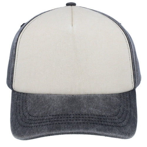 5 Panel Vintage Washed Cap