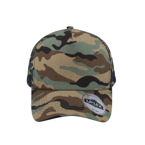 5P Curved Peak Trucker cap