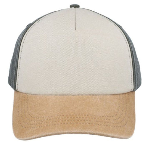 5 Panel Vintage Washed Cap